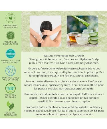 99% Natural HAIR GROWTH GEL - ALOE VERA CASTOR ARGAN COCONUT + ROSEMARY & EUCALYPTUS - 115g by Fine Line Apothecary. Dry Hair Growth and Nourishing Gel. Easy to Apply Non-Greasy. - Buy Online on GoSupps.com