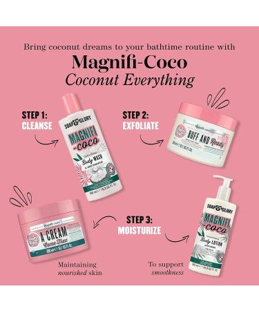 Soap & Glory The Real Zing Body Wash - Radiance Boosting & Hydrating Citrus Cleanser with AHAs (500ml) - Enhance Your Glow - Buy Online on GoSupps.com