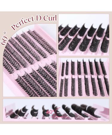 Individual Wispy Cluster Eyelash Extensions | Goddvenus Mixed Cluster Lashes - 2 Styles - Buy Online on GoSupps.com
