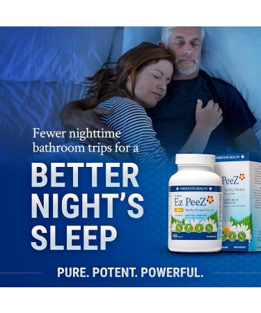 Ez Peez Prostate Supplement For Men. Prostate Health Support To Reduce Symptoms Of BPH. Relieves Frequent Nighttime & Daytime Urination & Weak Urinary Flow. Saw Palmetto Chamomile & Stinging Nettle. 120 Capsules (Pack Of 1) 120 count (Pack of 1) - Buy Online on GoSupps.com