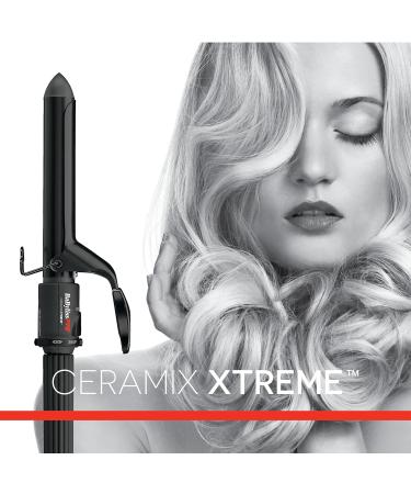 BaBylissPRO Ceramix Xtreme Dual Voltage Ceramic Curling Iron with Far Infrared Heat up to 430 F and Negative Ions Spring Handle 1" (25mm) Curling Iron - Buy Online on GoSupps.com