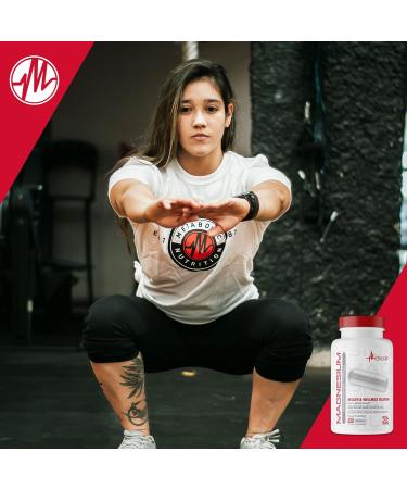 Metabolic Nutrition Magnesium 650mg - Non-GMO, Vegan, Gluten-Free - 90 Capsules - Buy Online on GoSupps.com