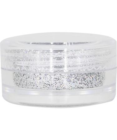 Nailart Laser Holo Powder - Silver | Holographic Nail Design Effect | International Shipping - Buy Online on GoSupps.com