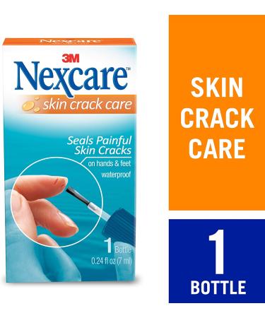 Nexcare Skin Crack Care - Waterproof Seal, Fast Drying Formula - 0.24 fl. oz - Buy Online on GoSupps.com
