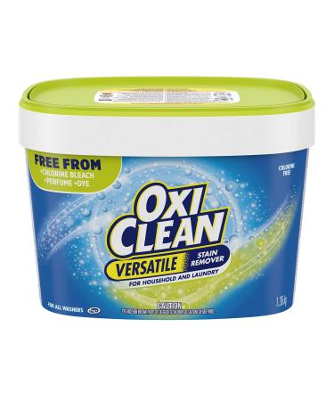 OxiClean Free Versatile Stain Remover Powder NO Perfumes or Dyes 1.36-kg
