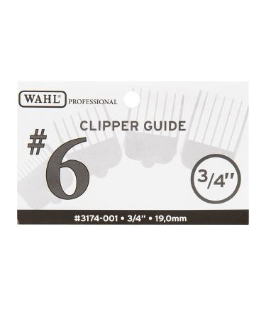 Wahl 6 Professional 3/4 Inch Attachment Comb Guide - Precision Haircutting Tool - Buy Online on GoSupps.com