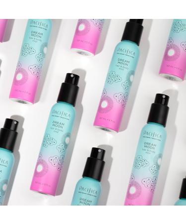 Pacifica Hair Perfume & Body Fragrance Spray Mist - Dream Moon with Bergamot Pear Pink Rose Coconut Vanilla Sandalwood & Patchouli Alcohol-Free Vegan & Cruelty-Free 5 oz (1 Count) New Dream Moon 5 Fl Oz (Pack of 1) - Buy Online on GoSupps.com