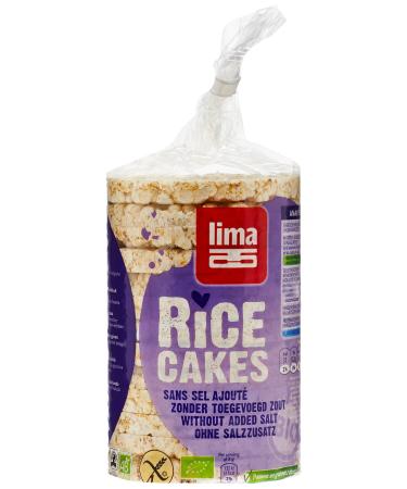 Lima Rice Patties Without Salt Added 100 g - Pack of 6