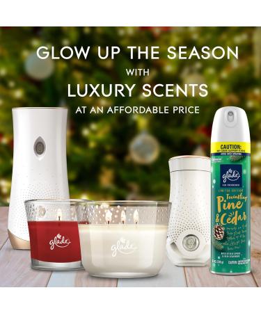 Glade Automatic Spray Refill & Holder Kit - Twinkling Pine & Cedar Air Freshener for Home & Bathroom - 6.2 Oz | International Shipping Available - Buy Online on GoSupps.com