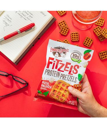 Fitzels Protein Pretzels (8x85g) Pizza Palooza Pizza Palooza 1 unit (Lot de 8) - Buy Online on GoSupps.com