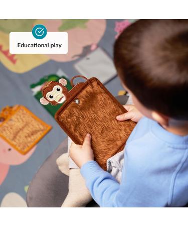 Buy Sensory Mats for Autistic Children | Tactile Sensory Tiles & Pads | 12-Pack Safari Learning Toys - Buy Online on GoSupps.com