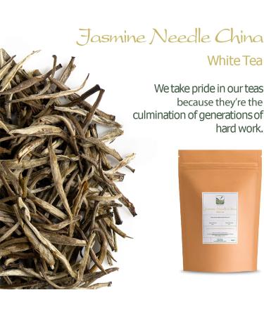 Jasmine Silver Needle White Tea 50g - Moli Yinzhen Chinese Jasmine Needle Tea - Buy Online on GoSupps.com