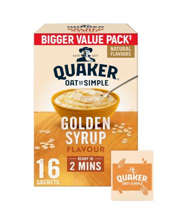 Quaker Quaker Oat So Simple Porridge Bags in Golden Syrup 16 x 36g