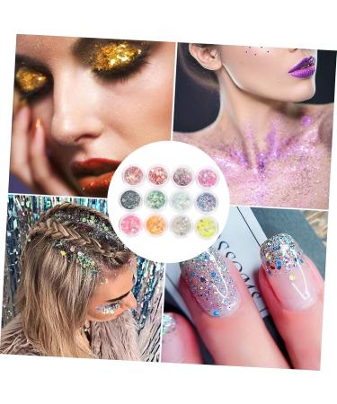  Didiseaon Didiseaon 48 Boxes of Glitter Nail Polish Gel Body Rave Accessories Glow in the Dark Party Supplies Hair Gel Eyeshadow Liquid Gel For Nails Nail - Buy Online on GoSupps.com