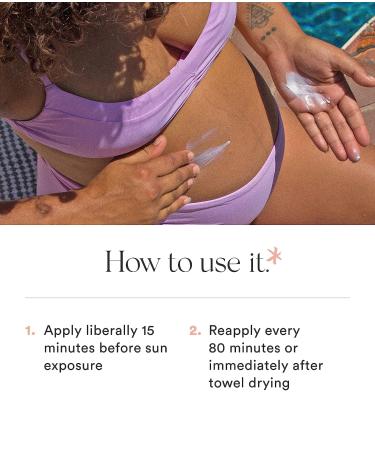HATCH Collection Sunny Mama Body Sunscreen SPF 50 | Pregnancy Safe Mineral Sunscreen - Buy Online on GoSupps.com