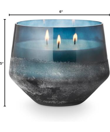 ILLUME Hidden Lake Large Baltic Glass Candle - Eco-Friendly Luxury Home D cor | International Shipping Available - Buy Online on GoSupps.com
