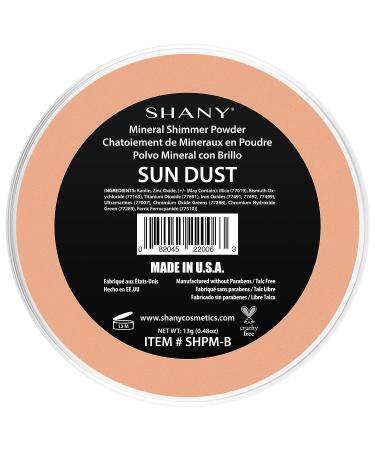 SHANY Mineral Shimmer Powder - Paraben & Talc Free Sun Dust | Buy Online - Buy Online on GoSupps.com