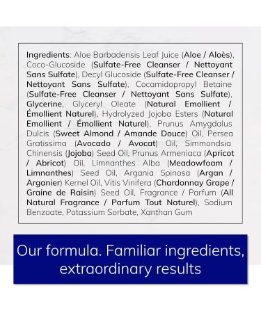 Natural Body Wash | Sulfate-Free Shower Gel | Hydrate & Soften Skin | Handcrafted French Lavender & Spanish Sage | Gentle for All Skin Types - Buy Online on GoSupps.com