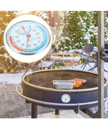 Analog Thermometer Indoor Outdoor Mini Round Thermometer Temperature Garden Hygrometer Tester Weather Humidity Meters - Buy Online on GoSupps.com