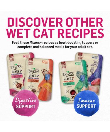 Purina Beyond Immune Support Chicken Bone Broth Cat Food Complement - 16 Pouches - Buy Online on GoSupps.com