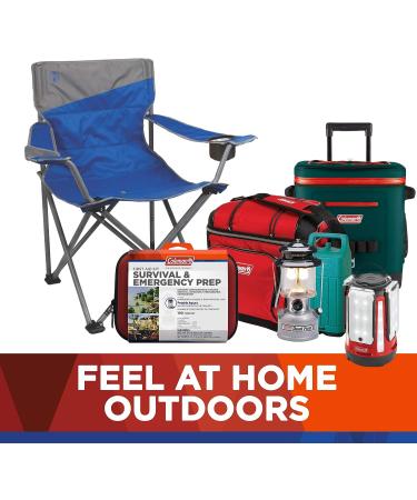 Coleman Sportsman Waterproof First Aid Kit - 100 Pieces | Essential Outdoor Emergency Supplies - Buy Online on GoSupps.com