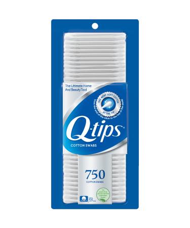 Q-tips Cotton Swabs 750 ct 750 Count