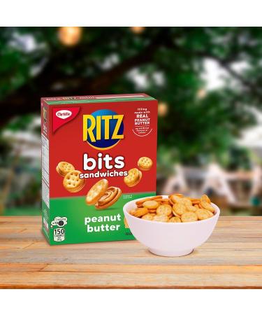 Ritz Bits Sandwiches Peanut Butter Flavour 180g with Ritz Bits Sandwiches Cheese Flavour 180g and Ritz Crackers Cheese Sandwich Snackwiches 304g - Buy Online on GoSupps.com