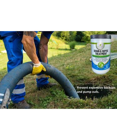Natural Elements Drain & Septic Treatment | Non-Toxic & Biodegradable Solution for Drains Septic RV Toilets & Grease Traps | 2 Lb - Buy Online on GoSupps.com