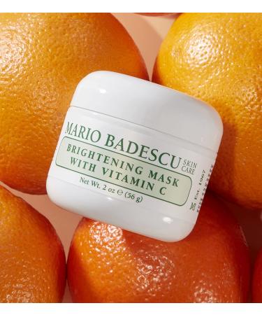 Mario Badescu Brightening Mask with Vitamin C for All Skin Types | 2 FL OZ - Buy Online on GoSupps.com
