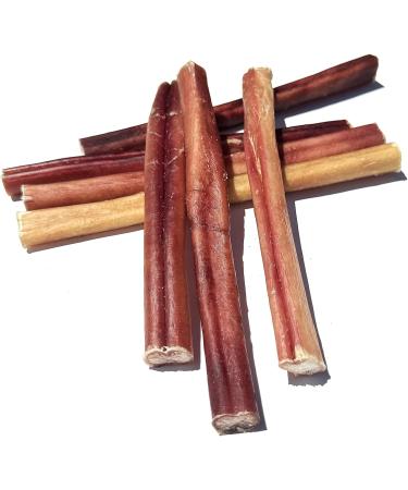 Bully Sticks for Dogs - Bully Sticks Dog Chew Treat - *Thin for Small Dogs and Puppies* - *(6 INCH 10 Pack Approx. 150 Grams)* - Low to No Odor Bull Pizzle - Premium All Natural Bully Sticks (10 PACK APPROX.) 15 g (Pack of 10) - Buy Online on GoSupps.com