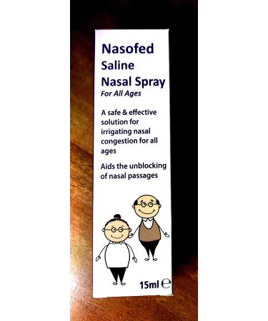 Nasofed Saline Nasal Spray for All Ages