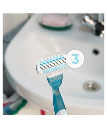 12-Pack Gillette Venus Smooth Women's Razor Blade Refills - 3 Curve-Hugging Blades with Protective Cushions - Buy Online on GoSupps.com