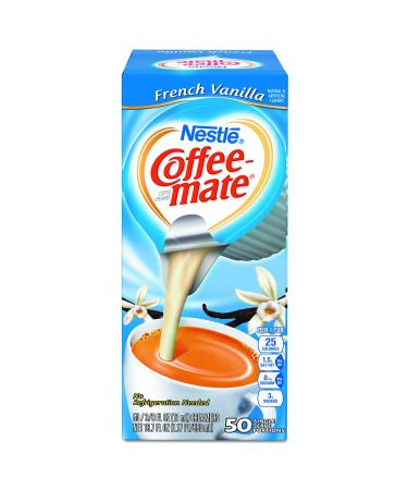 Coffee-mate French Vanilla Creamer 0.375oz (Box of 50) - 35170BX - Buy Online on GoSupps.com