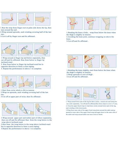 COMOmed Self Adherent Cohesive Bandage 3x5 Yards - 12 Rolls Set | Latex-Free First Aid Wrap for Wrist, Ankle Sprains and Swelling - Buy Online on GoSupps.com
