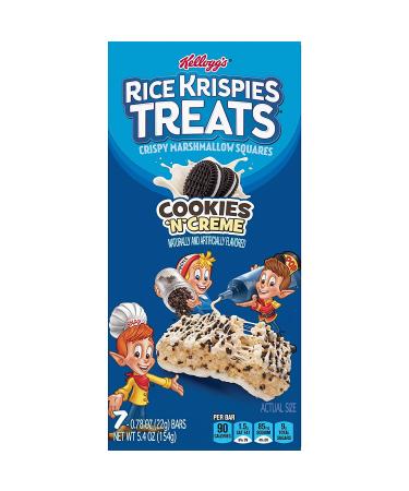 Rice Krispies Treats Cookies'n'Creme Snack Bars - 5.4oz Box (7 Bars) - Buy Online on GoSupps.com