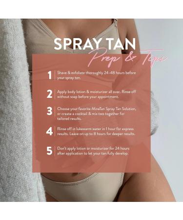 Buy MineTan Professional Spray Solution | Bronze Collection - Airbrushed Streak-Free Vegan PETA-Approved Ultra Dark Tan | International Shipping Available - Buy Online on GoSupps.com