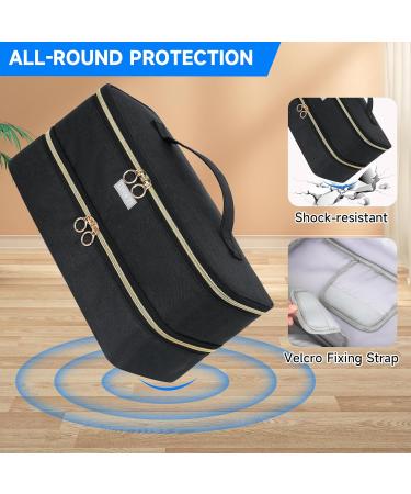 Travel Carrying Case Compatible with Shark Flexstyle Styler/Hair Dryer Double-Layer Hair Hot Tools Storage Bag Compatible with Dyson Airwrap Styler/Supersonic Hair Dryer and Attachments Black-Bag Only - Buy Online on GoSupps.com