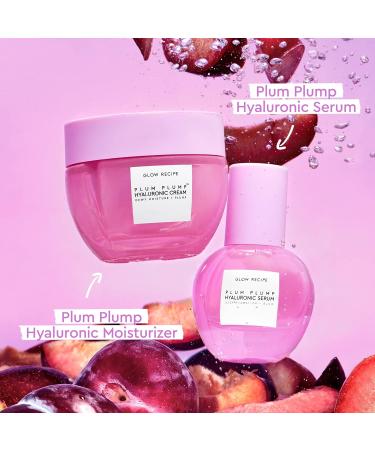 Glow Recipe Hydration Vacation Skincare Set - Plum Plump Hyaluronic Acid & Face Serum | Improve Skin Barrier & Hydration with Antioxidant Plum & Vitamin B5 - Buy Online on GoSupps.com