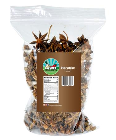 Star Anise Seeds or Star Anise Pods (Anis Estrella) (2 oz, 4 oz, 8 oz, & 1 lb) (8 oz)