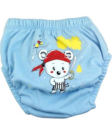 Ozyol Trainer Trousers for Droplet Training | 6 Pack Reusable Learning Diapers | Baby Underwear for Easy Toilet Training | 90 Bear Design for Boys - Buy Online on GoSupps.com