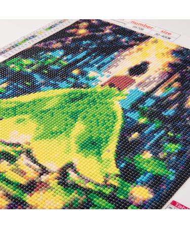 Sonsage Princess and Frog Diamond Painting Kit - Full Round Drills Cross Stitch Crystal Rhinestone Embroidery - 5D Home Wall Decor Gift - 12x16 Inch - Buy Online on GoSupps.com