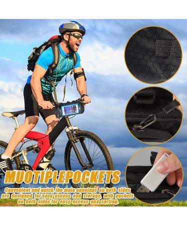 Funmo Waterproof Bicycle Pocket Handlebar Bag | Multifunctional E-Bike & MTB Accessory with Touchscreen & Shoulder Strap - Buy Online on GoSupps.com
