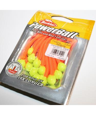 Berkley PowerBait Floating Mice Tails Chartreuse/Fluorescent Orange 3 - 13 Count - Buy Online on GoSupps.com