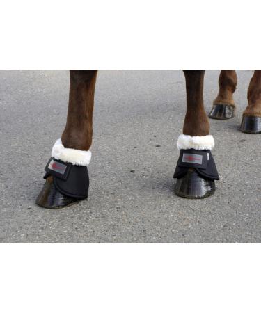 Kerbl 3222163 Bell Boots Teddy Fleece Black Full - Buy Online on GoSupps.com