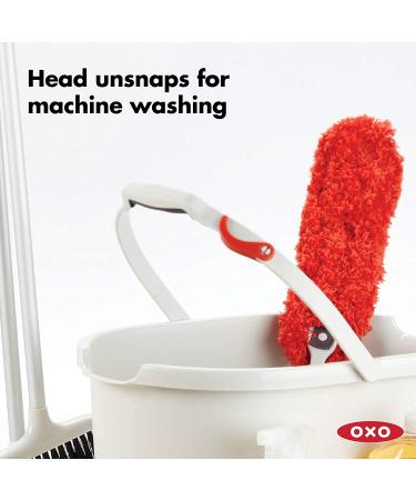 OXO Good Grips Microfiber Hand Duster - Best Dusting Tool for Home and Office - Buy Online on GoSupps.com