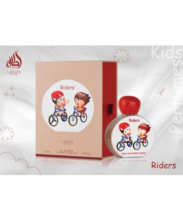 Lattafa Pride Riders for Kids Eau de Parfum Spray 2.53 Ounce / 75 ml Fresh Musk Floral Lemon 2.53 Fl Oz (Pack of 1) - Buy Online on GoSupps.com