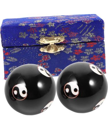 Ultechnovo 6 STK Metal Massage Globe Handballs - Hand Exercise Tools for Yoga Gymnastics & Fitness - Buy Online on GoSupps.com