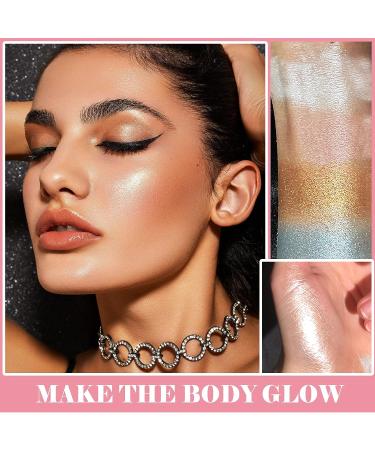Glitter High Gloss Spritz in Pearl White - Fairy Powder Highlighter for Face & Body - Buy Online on GoSupps.com