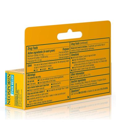 Neosporin + Pain Relief Antibiotic Cream .5 oz | Fast Pain Relief - Buy Online on GoSupps.com
