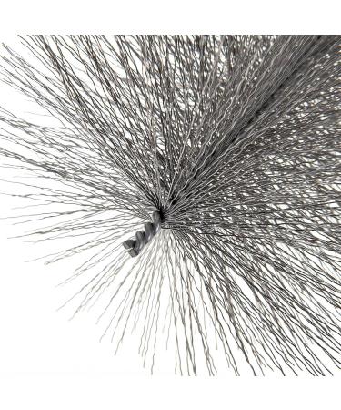 SIDCO Stove Pipe Brush - 130 mm Wire Chimney Cleaning Brush for Efficient Pipe Maintenance - Buy Online on GoSupps.com